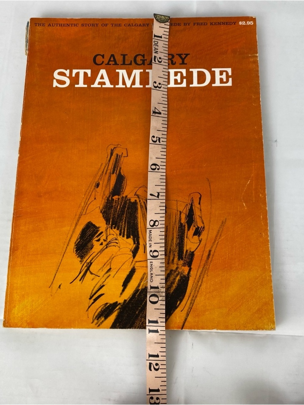 VTG Calgary Stampede Book Fred Kennedy Western Rodeo Alberta History Paperback - Picture 8 of 9
